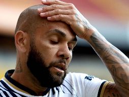 Dani Alves, de 40 años, se encuentra en prisión provisional por una causa abierta por un presunto delito de agresión sexual. AFP / ARCHIVO