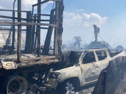 Las impactantes imágenes del accidente en la carretera Zapotlanejo