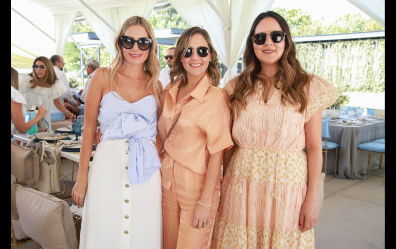 Paola Pérez, Nancy Navarro y Yamile Monobe. GENTE BIEN JALISCO/ Antonio Martínez