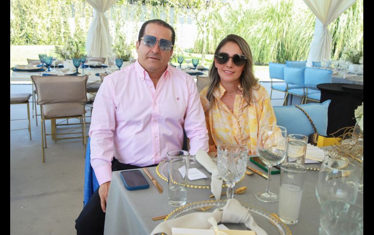 Benjamín Ramírez y Karla Torres. GENTE BIEN JALISCO/ Antonio Martínez
