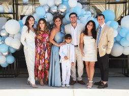 Isabella Aceves, Daniela Barragán, Mónica Ochoa, Álvaro Aceves, Fabrizio Aceves, Renata Aceves y Luis Lozano. GENTE BIEN JALISCO/ Antonio Martíne