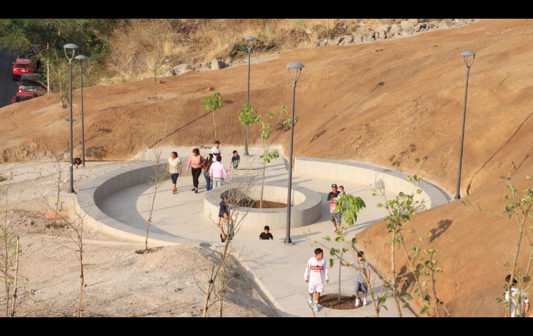 Parque Lineal Demóstenes, al Oriente de la Ciudad. ESPECIAL
