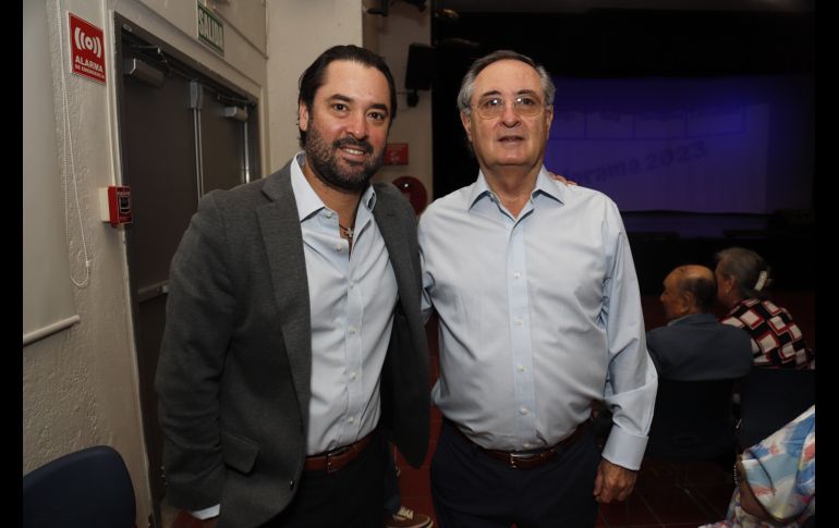 Enrique Robles Gómez y Enrique Robles Señkowski. GENTE BIEN JALISCO