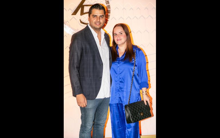 Javier Vázquez y Daniela Corona. GENTE BIEN JALISCO/ Jorge Soltero