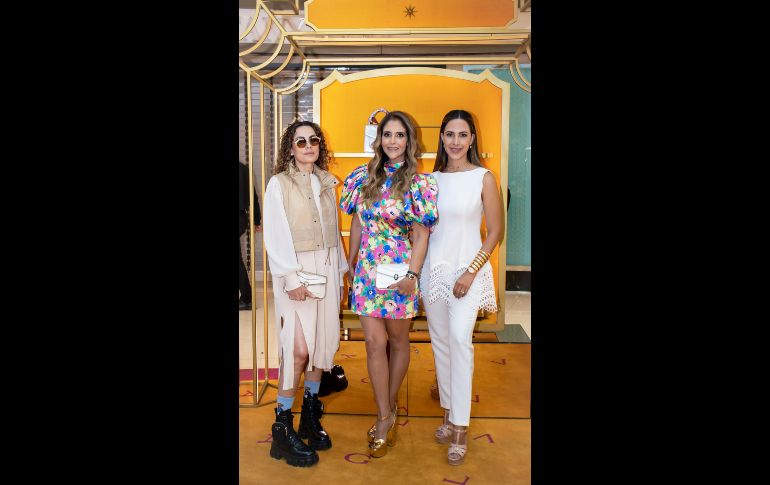 Sofía Barragán Magda Fernández y Paty Carrillo. GENTE BIEN JALISCO/ Christian Pérez