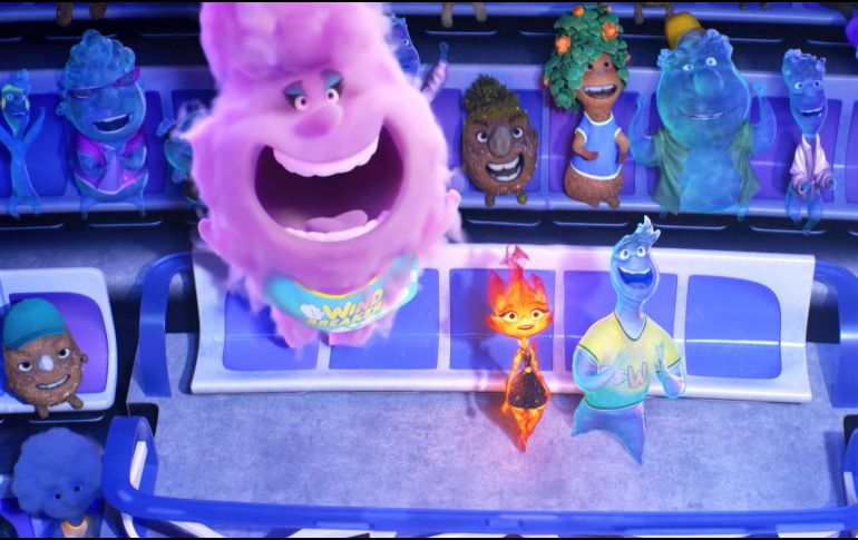 Erika Buenfil da su voz en español a Gale en Elementos. ESPECIAL/DISNEY-PIXAR.