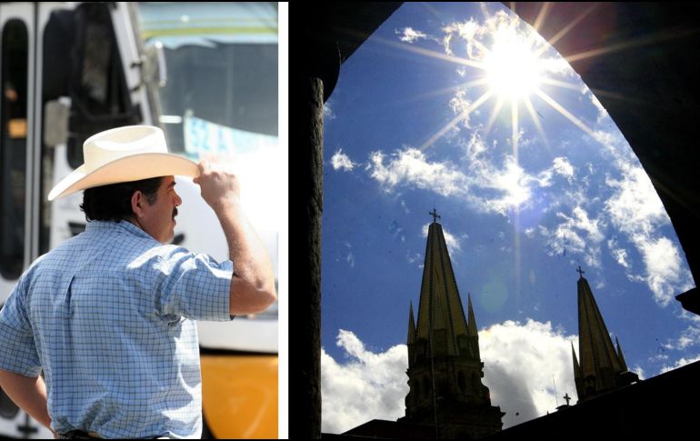 Ayer, en zonas de Guadalajara, se registraron hasta 38 °C. EL INFORMADOR / ARCHIVO