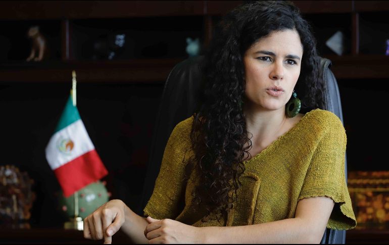 La actual secretaria de Gobernación ha acompañado a López Obrador desde el 2011, cuando se fundó Morena. SUN / ARCHIVO