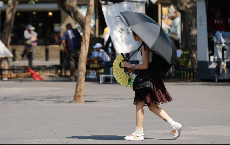 La temperatura máximo dentro de la ZMG este viernes fue de 37 grados celsius. EL INFORMADOR