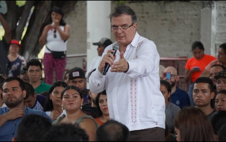 Marcelo Ebrad estuvo en el Domo de Básquetbol de la Unidad Deportiva Agustín Flores Contreras. ESPECIAL