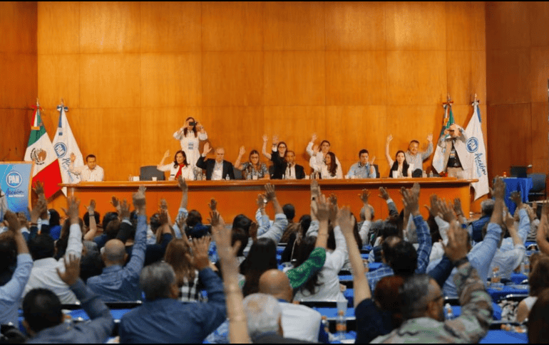 La oposición aprobó el método por el cual elegirá candidato presidencial. Twitter @AccionNacional