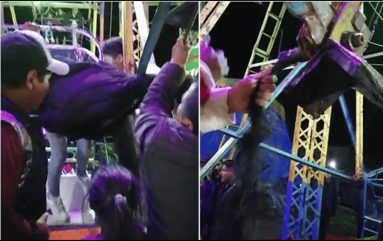 Tuvieron que cortar el cabello de la joven; no recibió compensación económica. ESPECIAL