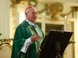 El Cardenal Francisco Robles Ortega señaló que el tema de las corcholatas ha desviado la atención de los problemas importantes de la sociedad. EL INFORMADOR/ ARCHIVO
