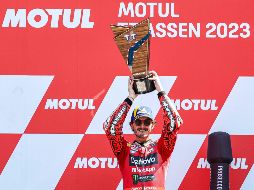 Pecco Bagnaia volvió a maravillar en el TT Motul de Assen para alzarse con el cuarto triunfo del año. EFE/Vincent Jannink