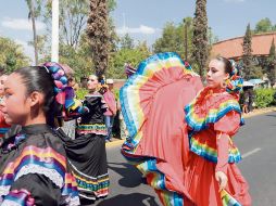 Los contingentes pasaron por la Pila Seca. ESPECIAL