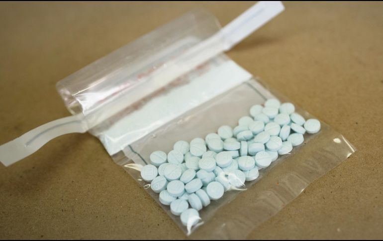 Se registraron en Estados Unidos alrededor de 70 mil muertes por sobredosis de fentanilo en 2021. AFP