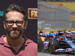 Ryan Reynolds será propietario de cierta parte del equipo que ocupa actualmente el quinto lugar gracias a sus pilotos, los franceses Esteban Ocon y Pierre Gasly. AFP / ESPECIAL