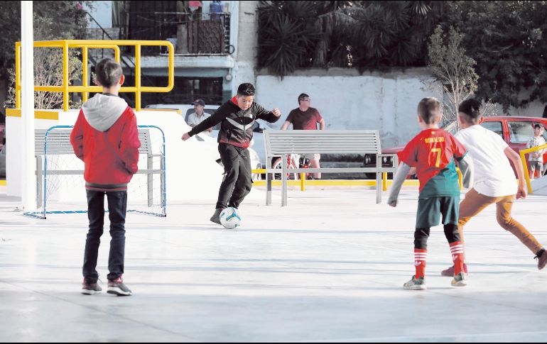 Niños y jóvenes son los más beneficiados por estas acciones. ESPECIAL