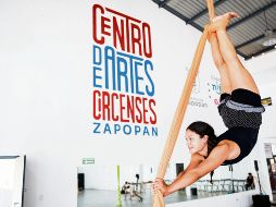 La danza aérea es una de las materias más solicitadas por los asistentes. ESPECIAL