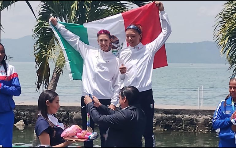 México osechó cuatro preseas de oro en el primer día de finales de remo. TWITTER / @CONADE