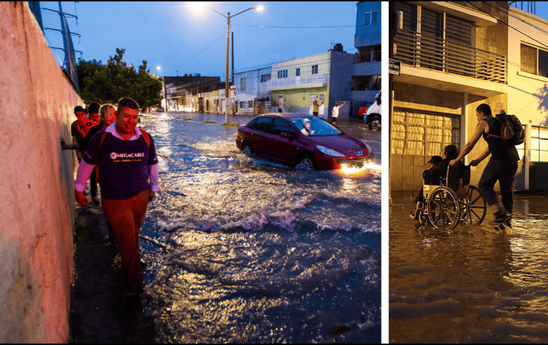 Anoche, la lluvia finalmente se presentó en el Área Metropolitana de Guadalajara ¿Se repetirá este martes? EL INFORMADOR / ARCHIVO