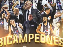 La quinteta jalisciense quiere festejar a lo grande su bicampeonato, por ello se prevé una celebración junto con sus aficionados en el Arena Astros en punto de las 15:00 horas. TWITTER / @AstrosJalisco