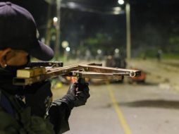 Proefriedt fue buscado por varias patrullas de policía y drones y localizado en un bosque cercano. ESPECIAL