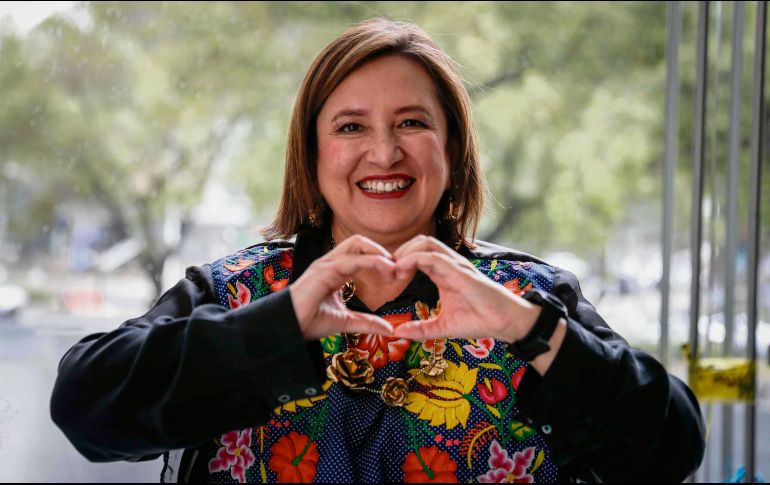 Xóchitl Gálvez, se apunta como contendiente por la candidatura presidencial de la oposición. ESPECIAL