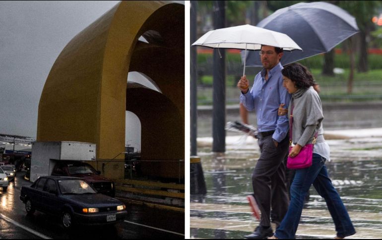 Se prevé cielo parcialmente nublado por la mañana y nublado por la tarde con lluvias puntuales muy fuertes en Jalisco. EL INFORMADOR / NTX / ARCHIVO