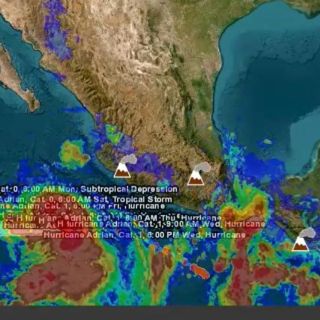 Estos son los efectos que ocasionará "Adrián" en Jalisco