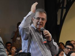 Marcelo Ebrard informó que en su primera semana de recorridos ha gastado hasta el momento un total de 286 mil 988 pesos. EL UNIVERSAL