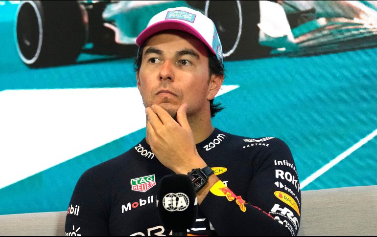 Sergio Pérez, en una imagen de archivo. AP / ARCHIVO
