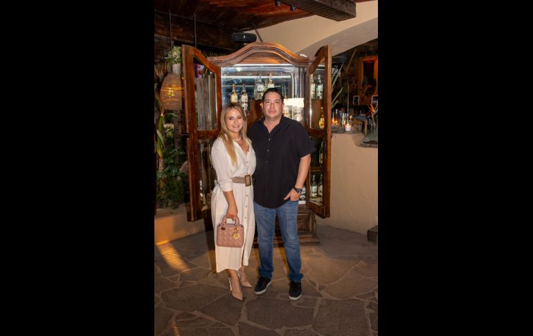 Alex Lopez y Gaby Castro. GENTE BIEN JALISCO/ Christian Pérez