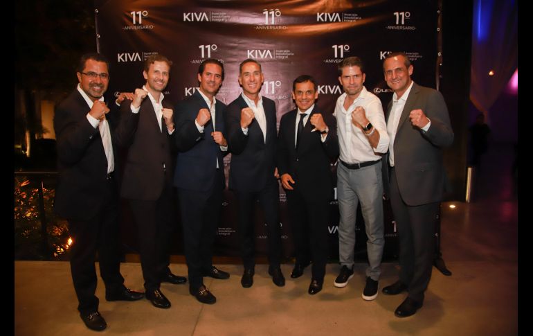 Yamil Pérez, Diego Igareda, Fernando Amescua,  Jaime Flores, Ricardo “Finito” López, Rodrigo Igareda, Francisco Guerra. GENTE BIEN JALISCO/ Antonio Martínez