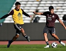 Víctor Guzmán y Érick Gutiérrez han jugado juntos en Pachuca y en la Selección Mexicana. IMAGO7/Archivo
