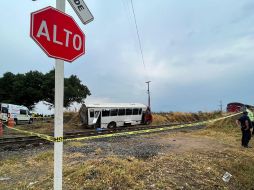 El accidente ocurrió en el poblado de Santa Cruz del Astillero, en el municipio de El Arenal, por el camino a Huaxtla. ESPECIAL