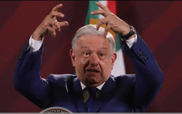 El PAN interpuso la queja contra el Presidente de la República. SUN