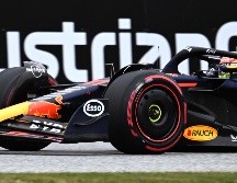 Con el segundo lugar en el sprint, Checo sumó siete unidades más en el campeonato mundial de pilotos. EFE / C. Bruna