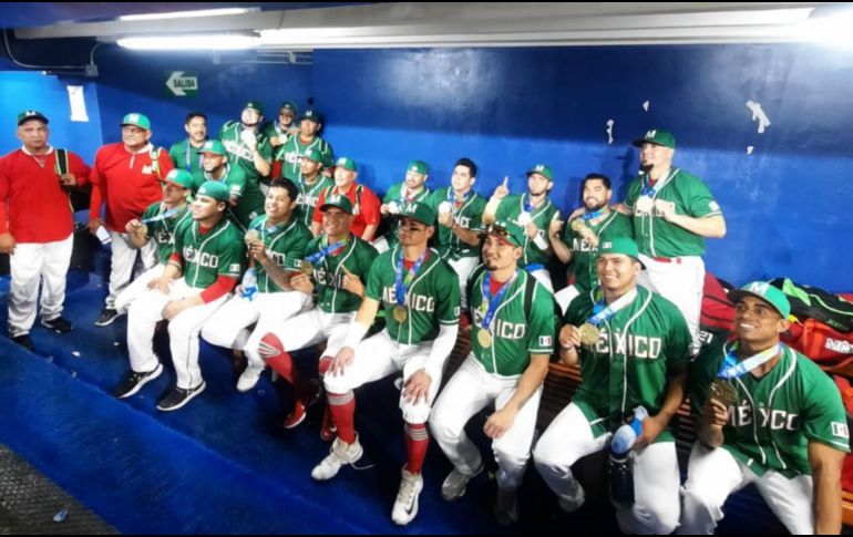 Histórica medalla de oro en beisbol. ESPECIAL/Conade