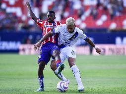 Potosinos y regios se vieron faltos de ritmo durante buena parte de su choque. IMAGO7/T. Hidalgo