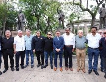 Huerta Peres y Lemus destacaron la importancia del líder sindical en la vida laboral y política de Jalisco. EL INFORMADOR/E.GÓMEZ