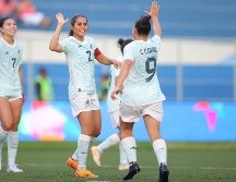 La selección femenil de México venció de manera contundente a Jamaica. ESPECIAL/Conade