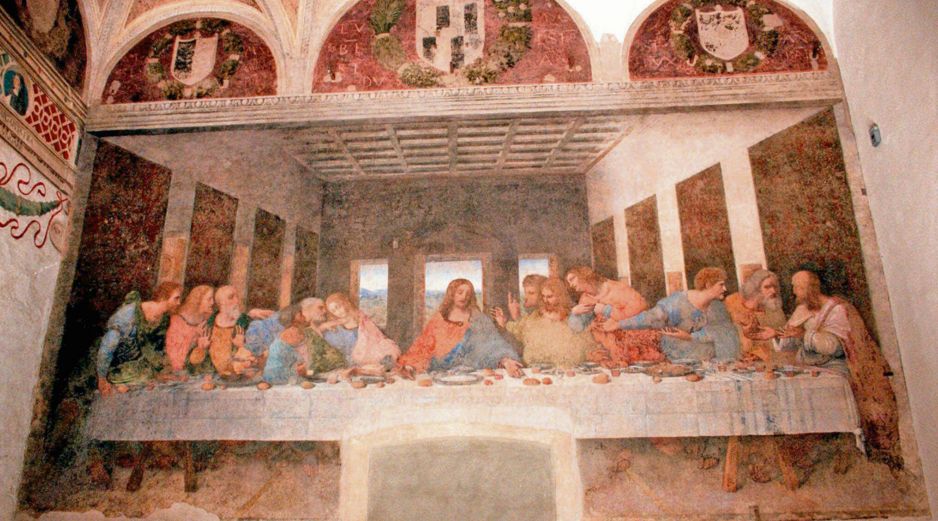 “La última cena” puede verse a detalle en la plataforma. AP