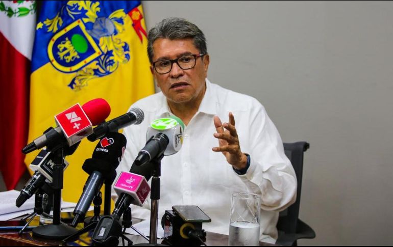 Ricardo Monreal en Guadalajara. EL INFORMADOR/ A. Navarro