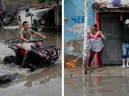 En Guadalajara no es necesaria una lluvia torrencial para que se generen inundaciones, según experto. EL INFORMADOR / ARCHIVO