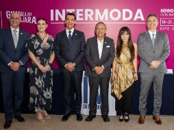 Jorge Garibay, Fabiola Navarro, Jorge Castellanos, Roberto Santana, Andrea Muñoz y Gustavo Staufert. ESPECIAL/CHRISTIAN PÉREZ.