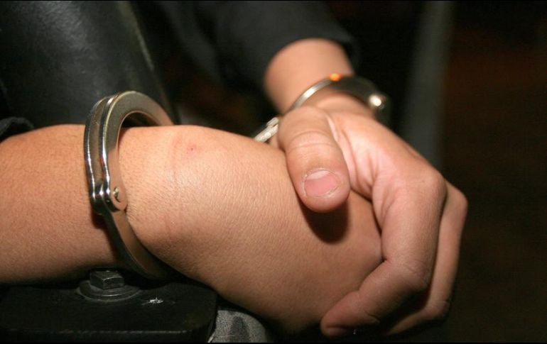 Daniel Alejandro R. fue detenido en Tlajomulco por la muerte de una niña de un año. ARCHIVO