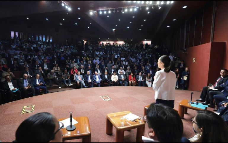 Claudia Sheinbaum participó en el Foro Nacional Ciencia y Tecnología. ESPECIAL