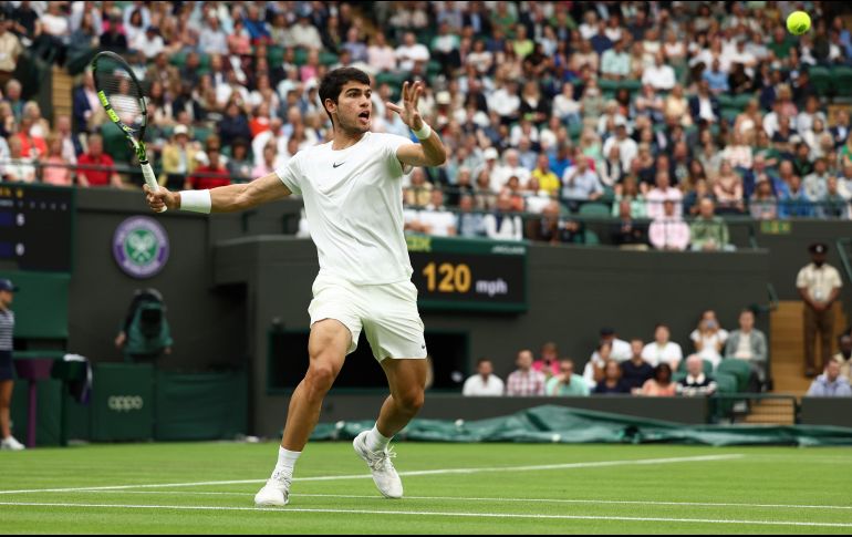 El joven español nunca ha pasado de la cuarta ronda en el Major británico. EFE/A. Vaughan