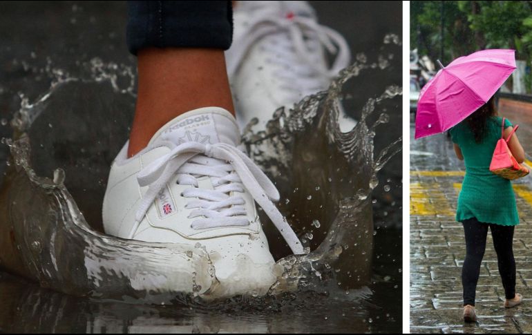El temporal de lluvias está instalado en el Área Metropolitana de Guadalajara y el pronóstico prevé lluvias, cielos nublados y actividad eléctrica. NTX / ARCHIVO
